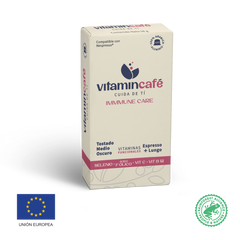 Immune Defense: Cápsulas de café + Vitaminas C, D y Selenio